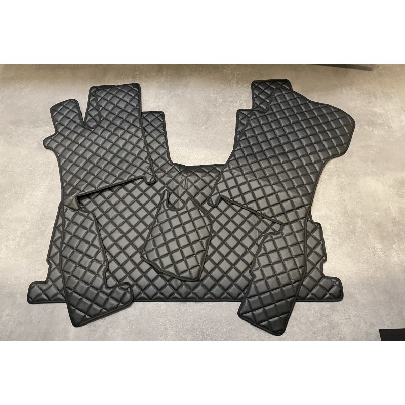 Tapis Et Couvre Moteur Gaufr Noir Pour Scania Ng Cabine R Passager Non